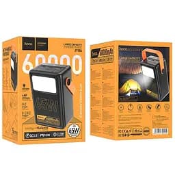 Портативний ЗП Power Bank Hoco J110A Powerful PD65W 60000 mAh Black - мініатюра 6