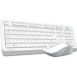 Комплект (клавіатура + миша) A4Tech Fstyler FG1010 White/Gray [114625] - мініатюра 3