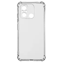 Прозрачный чехол для Xiaomi Redmi 12C/11A с защитой камеры и усиленными бортами, тонкий, силиконовый, бесцветный, ударостойкий, противоударный бампер c закрытой камерой, ArmorStandart (ARM65970)