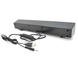 Комп'ютерні колонки Kisonli i-530 2.0 Black - мініатюра 3