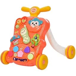 Дитяча каталка-ходунки Limo Toy YL622(2) - інтерактивна панель, музика, світло, від 18 місяців