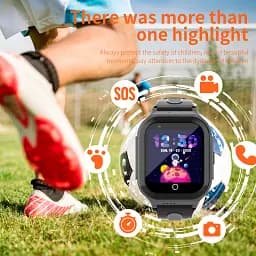 Смарт годинник-телефон дитячі Wonlex KT24S 4G камера прослуховування геозона WI-FI GPS SIM Pink (16999) - мініатюра 8