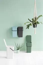 Відро для сміття Brabantia Sort&Go, 16 л, м'ятний (109843) - мініатюра 5