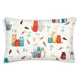 Дитяча постільна білизна Cosas COLOR CATS CS5 110х140см (ColorCats_El80-68Sky_140) - мініатюра 4