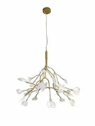 Люстра LED Levistella 918LP272-27 GD+CL, 27W, золото + білий, сучасний стиль для дому