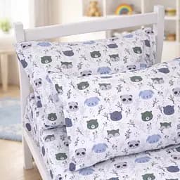 Наволочка MirSon бязь Panda Friends 60x60 см (2200012580042)