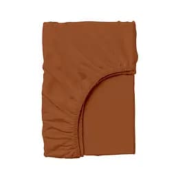 Набір простирадл Cosas на резинці 60х120 terracotta check, кориця (SetSheet_122Сinnamon_CellGreyWhite_60x120_2) - мініатюра 2
