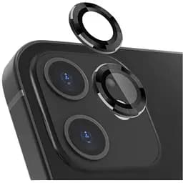 Защитное стекло на камеру DK Lens Metal Ring Eagle Eye для Apple iPhone 12 mini 016203 black