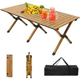 Раскладной стол SpringFun L 120×60×45 см кемпинговый портативный стол для туризма