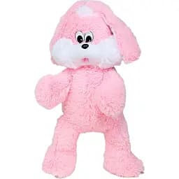Мягкая игрушка Alina зайка Снежок 90 см розовая