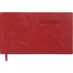Щоденник датований Buromax Ideal 2024 153х87 мм червоний (BM.2905-05)