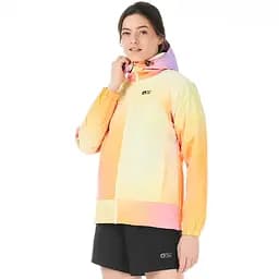 Куртка штормовая Picture Organic Surface Printed Women L Світло-жовтогарячий