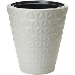 Горщик для квітів Form-Plastic Diamant-30 14.6 л сірий (2900-040)