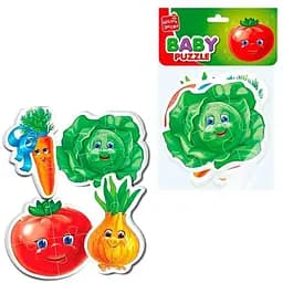 Беби пазлы Овощи VT1106-76 (укр)
