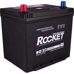 Акумулятор Rocket 65Ah ASIA (+/-) (590CCA) (232х175х225) SMF 75D23R