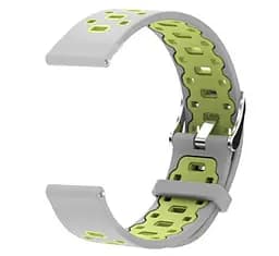 Спортивний ремінець Primo Perfor Classic для годинника Samsung Galaxy Watch Active/Active 2 Grey Green - мініатюра 3