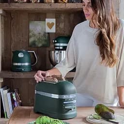 Тостер KitchenAid Artisan на 2 тости пальмовий (5KMT2204EPP) - мініатюра 8