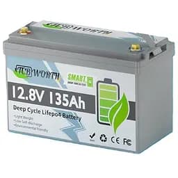 Літій-залізо-фосфатний акумулятор TCBWorth 12.8V 135Ah 1728Wh LiFePO4