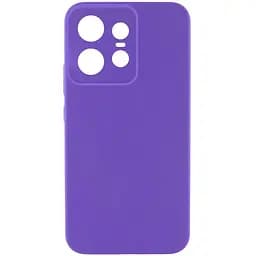 Чехол Silicone Cover Lakshmi Full Camera (AAA) для Motorola Edge 50 Pro Фиолетовый / Amethyst