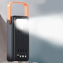 Зовнішній акумулятор / Повербанк YM-636CX 60000 mAh / Power Bank SOLAR 4хUSB - мініатюра 5