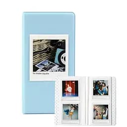 Фотоальбом для Fujifilm Instax Square SQ1, SQ6, SQ40, SQ20, SQ10, SP3, SQ Link на 64 фото, блакитний 