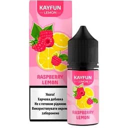 Набор компонентов для самозамеса солевой заправки Flavorlab Kayfun Lemon Raspberry Lemon Малина лимон 30 мл, 0-50 мг (18747)