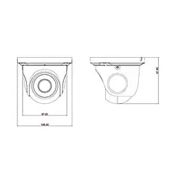 AHD-відеокамера 4Mp TVT TD-7544AE (D/IR1) f=3.6mm (77-00123) - мініатюра 2