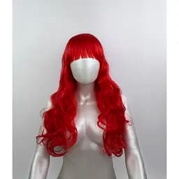 Перука червона матова
