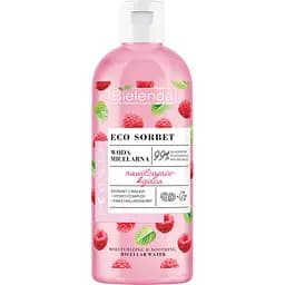 Мицеллярная вода Bielenda Eco Sorbet Малина увлажняющая и успокаивающая 500 мл