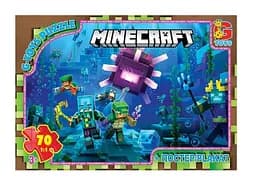 Пазлы G-Toys Minecraft, 70 элементов, MC802