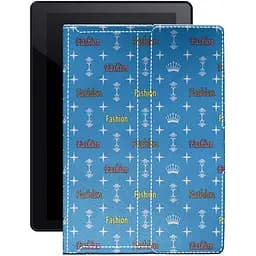 Чохол StatusCASE з екошкіри для планшету Pixus Sprint Фешн блакитний