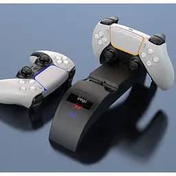 Заряджання для джойстиків PS5 DualSense — зарядна станція Ipega 745016 - мініатюра 5