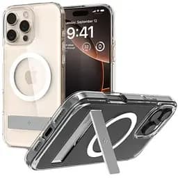 Протиударний чохол Spigen Slim Armor Essential S MagSafe Crystal Clear для iPhone 16 Pro (ACS08165)