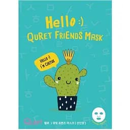 Маска для обличчя Quret Hello Friends заспокійлива 25 г