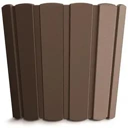 Горщик для квiтiв Prosperplast Boardee Basic круглий, 200 мм, коричневий (25555-222)
