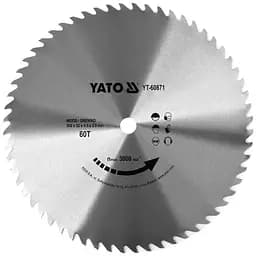 Диск пильный по дереву Yato 500x32x4.5х2.9мм 60 зубцов (YT-60871)