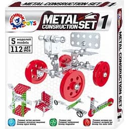 Детский Конструктор металлический ТехноК 6399TXK 112 деталей