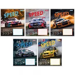 Тетради ученические 48 листов линия 1В Speed the best, 10 шт. в упаковке