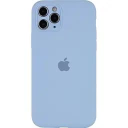 Чохол Silicone Case Full Camera Protective AA для Apple iPhone 12 Pro Max 6.7" Блакитний / Lilac Blue