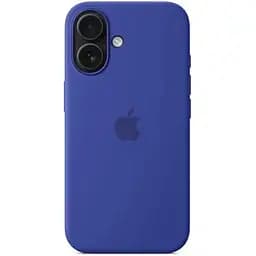 Силіконовий чохол CasePro Silicone Case with MagSafe Ultramarine для iPhone 16