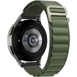 Ремінець DK CDK для Garmin Vivoactive 5 20mm Polyester Alpine Loop (015587) (green)