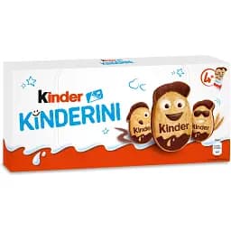 Печенье хрустящее с какао-молочным декором Kinderini Kinde 100 г