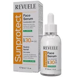 Сироватка для обличчя Revuele Sunprotect Контроль жирності з SPF30, 30 мл