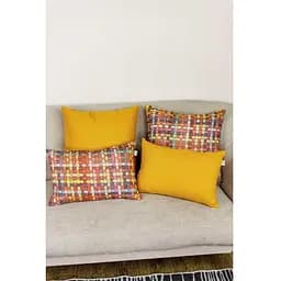 Подушка декоративна Прованс Mix Print, 45х45 см, різнокольорова (29868) - мініатюра 3