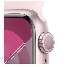 Смарт-годинник Apple Watch Series 9 GPS 41mm Pink Aluminum Case w. Light Pink Sport Band - M/L (MR943) - мініатюра 3