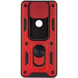Чохол Ummi Camshield Serge Ring для Xiaomi Redmi Note 9 / Redmi 10X Червоний / Red - мініатюра 2