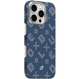 TPU+PC чохол Blueo Gilded Tactile Woven with Magnetic Fit для Apple iPhone 16 Pro Max (6.9") Blue