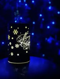 Світильник декоративний Luca Lighting Сніжинки 15.9х15 см чорний (8720362197607_2) - мініатюра 2