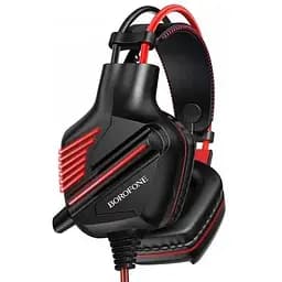 Наушники Borofone Gaming LED Racing headphones Hi-Res BO101 000007300-up