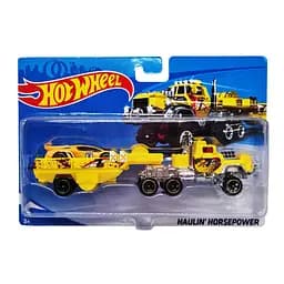 Дитячий ігровий набір машинок Bambi T-P771-1(Yellow) з трейлером